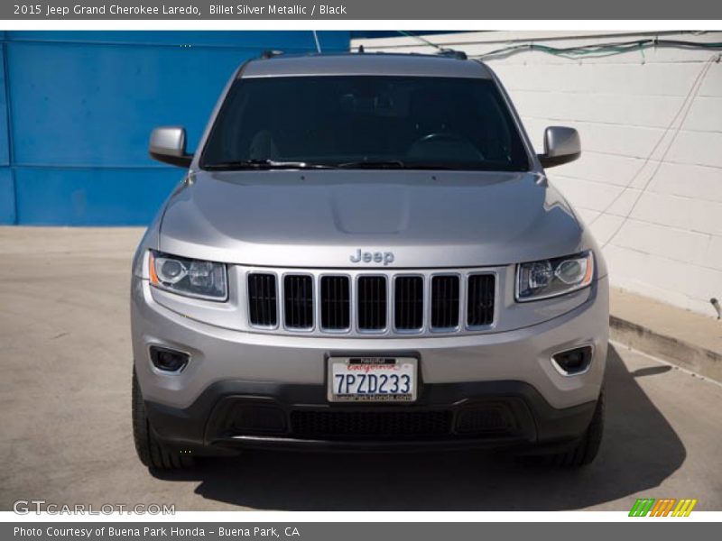 Billet Silver Metallic / Black 2015 Jeep Grand Cherokee Laredo