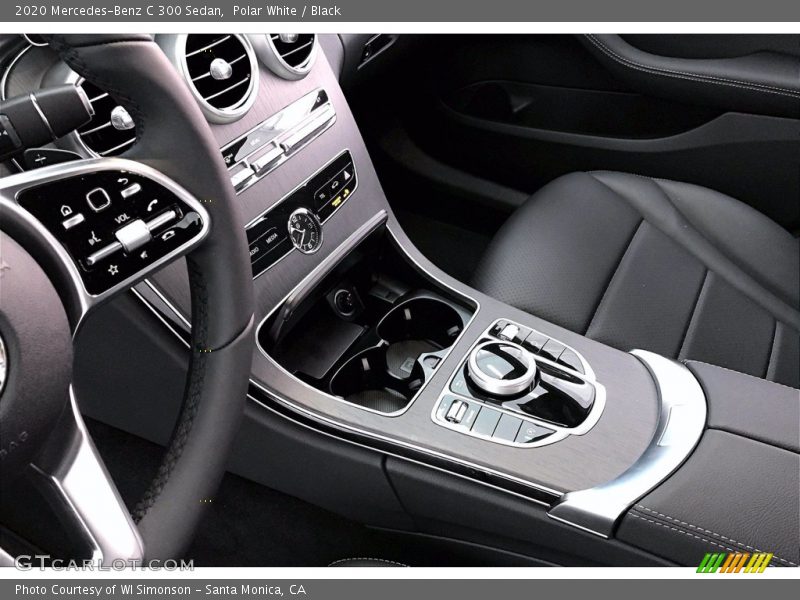 Polar White / Black 2020 Mercedes-Benz C 300 Sedan