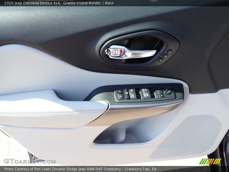 Granite Crystal Metallic / Black 2020 Jeep Cherokee Limited 4x4