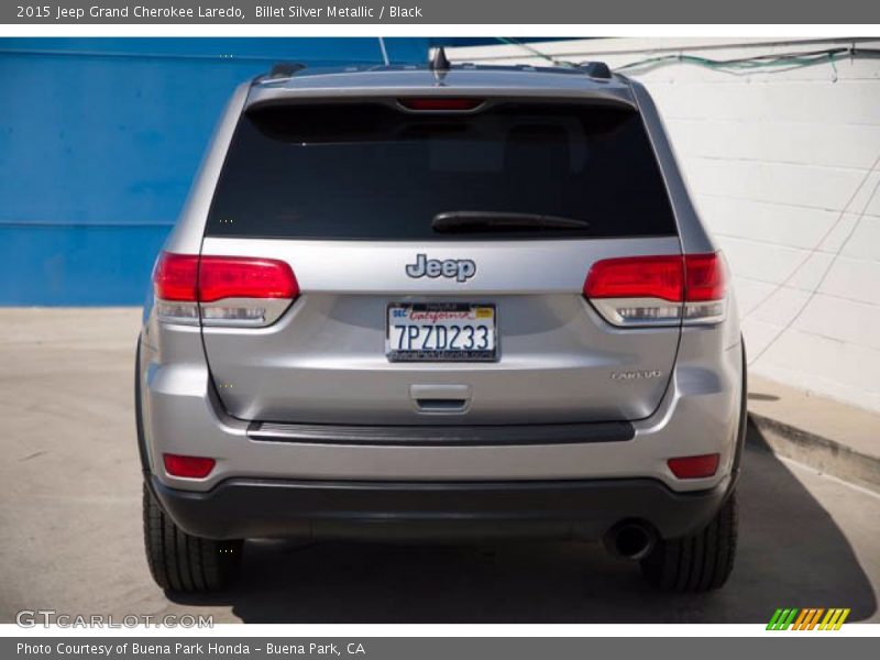Billet Silver Metallic / Black 2015 Jeep Grand Cherokee Laredo