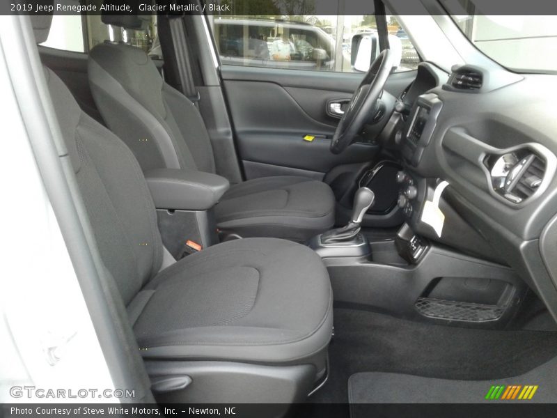 Glacier Metallic / Black 2019 Jeep Renegade Altitude