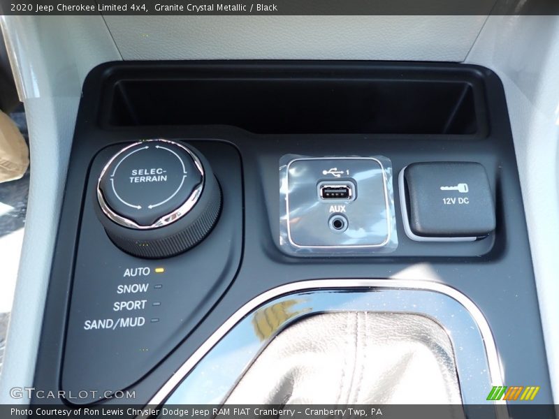 Granite Crystal Metallic / Black 2020 Jeep Cherokee Limited 4x4