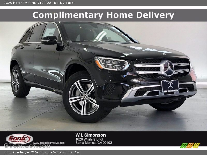 Black / Black 2020 Mercedes-Benz GLC 300