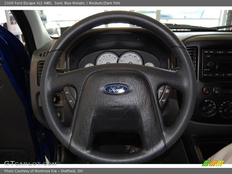 Sonic Blue Metallic / Medium/Dark Flint 2006 Ford Escape XLS 4WD