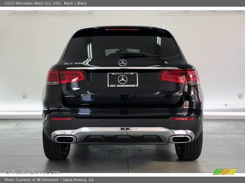 Black / Black 2020 Mercedes-Benz GLC 300
