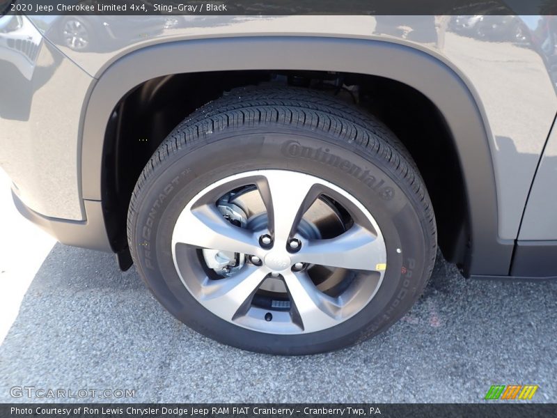 Sting-Gray / Black 2020 Jeep Cherokee Limited 4x4