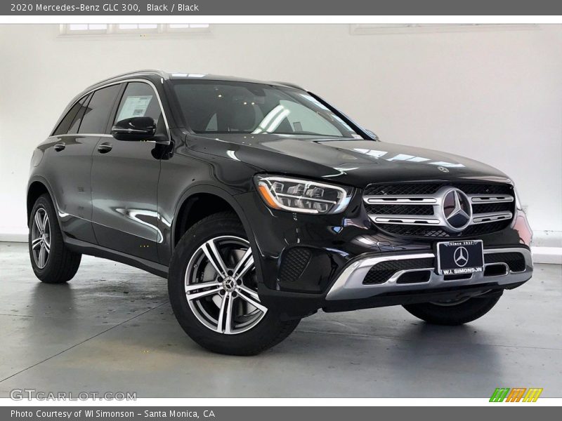 Black / Black 2020 Mercedes-Benz GLC 300