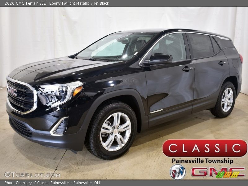 Ebony Twilight Metallic / Jet Black 2020 GMC Terrain SLE