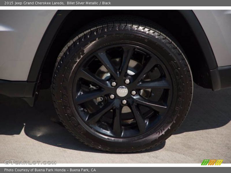 Billet Silver Metallic / Black 2015 Jeep Grand Cherokee Laredo