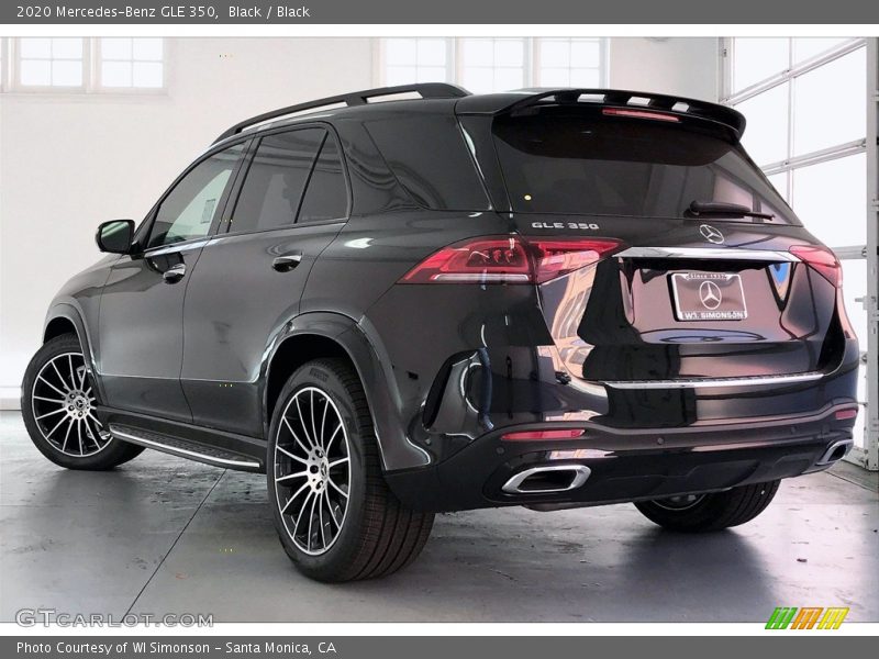 Black / Black 2020 Mercedes-Benz GLE 350