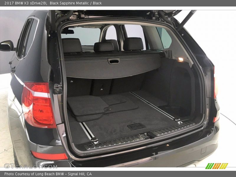 Black Sapphire Metallic / Black 2017 BMW X3 sDrive28i