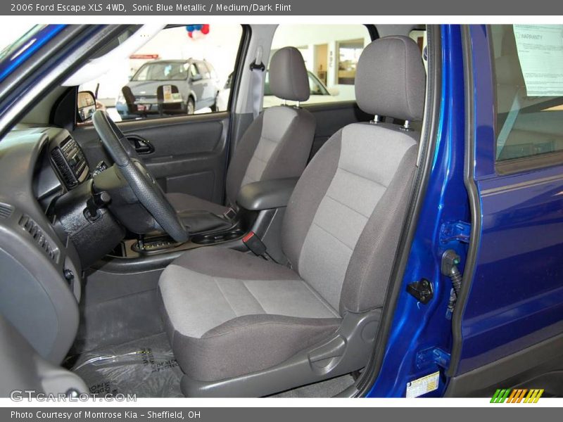 Sonic Blue Metallic / Medium/Dark Flint 2006 Ford Escape XLS 4WD