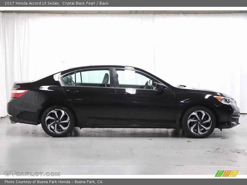 Crystal Black Pearl / Black 2017 Honda Accord LX Sedan