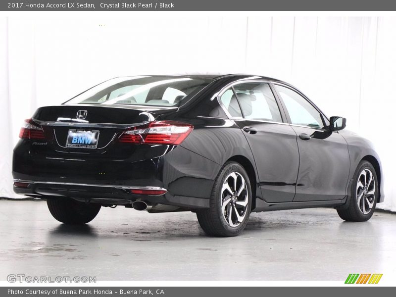 Crystal Black Pearl / Black 2017 Honda Accord LX Sedan