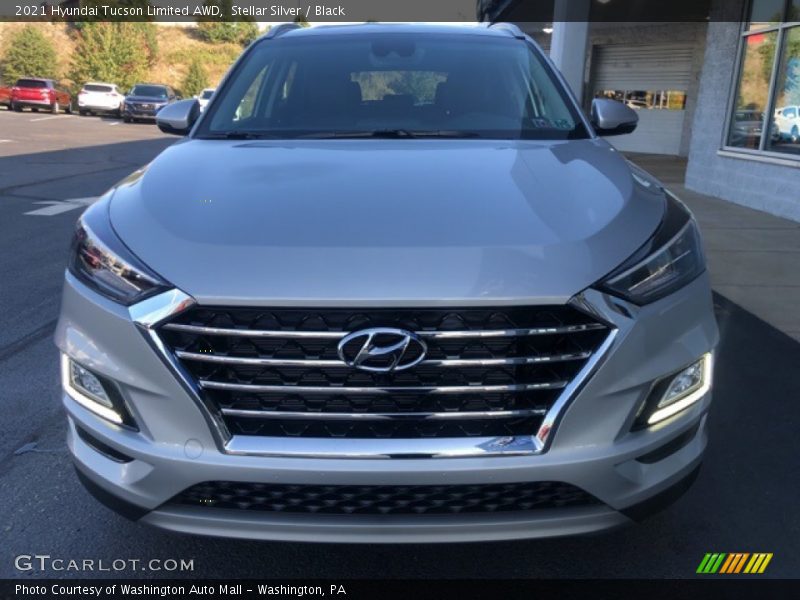 Stellar Silver / Black 2021 Hyundai Tucson Limited AWD