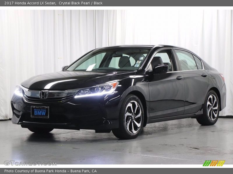 Crystal Black Pearl / Black 2017 Honda Accord LX Sedan