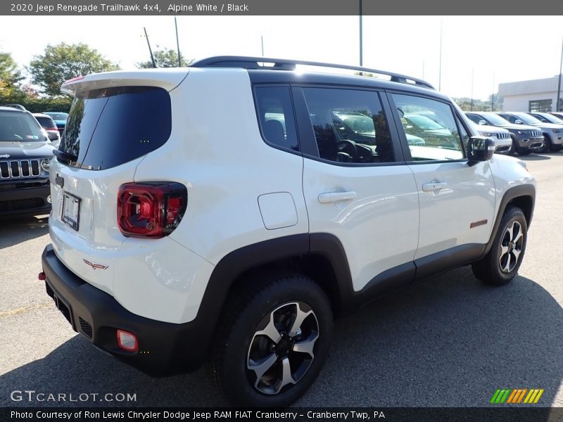 Alpine White / Black 2020 Jeep Renegade Trailhawk 4x4