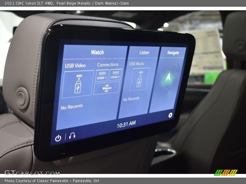 Entertainment System of 2021 Yukon SLT 4WD