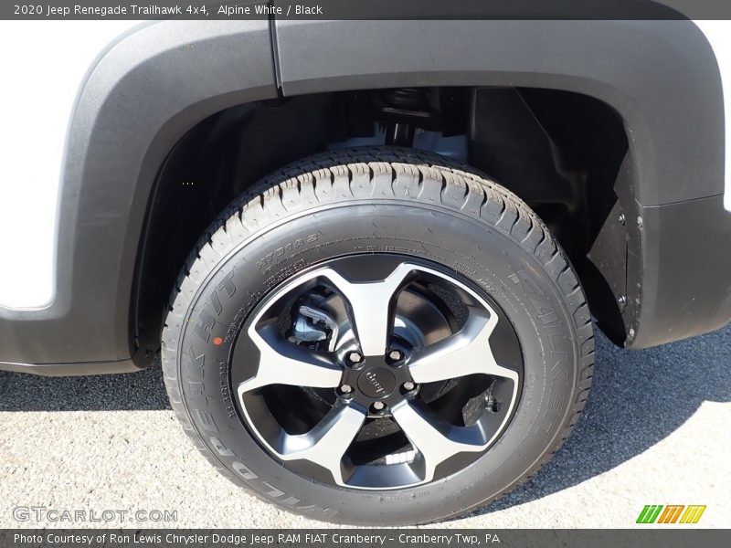 Alpine White / Black 2020 Jeep Renegade Trailhawk 4x4