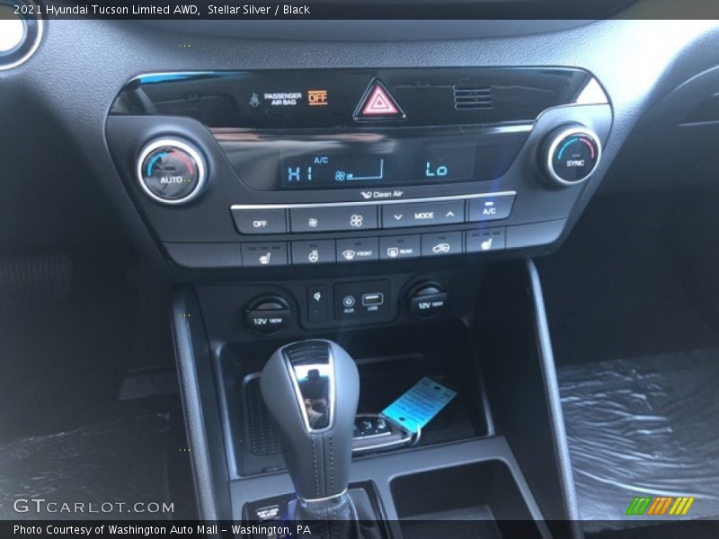 Stellar Silver / Black 2021 Hyundai Tucson Limited AWD