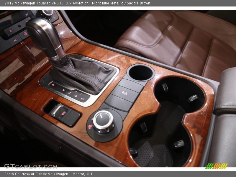 Night Blue Metallic / Saddle Brown 2012 Volkswagen Touareg VR6 FSI Lux 4XMotion