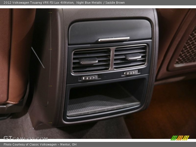 Night Blue Metallic / Saddle Brown 2012 Volkswagen Touareg VR6 FSI Lux 4XMotion
