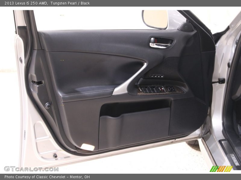 Tungsten Pearl / Black 2013 Lexus IS 250 AWD