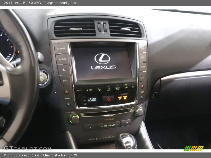 Tungsten Pearl / Black 2013 Lexus IS 250 AWD