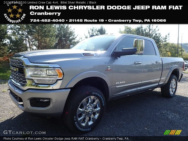 Billet Silver Metallic / Black 2020 Ram 2500 Limited Crew Cab 4x4