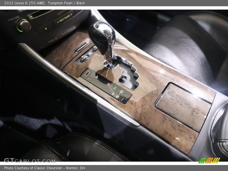 Tungsten Pearl / Black 2013 Lexus IS 250 AWD