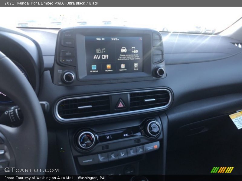 Ultra Black / Black 2021 Hyundai Kona Limited AWD