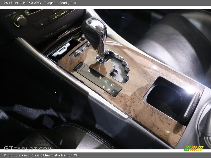 Tungsten Pearl / Black 2013 Lexus IS 250 AWD