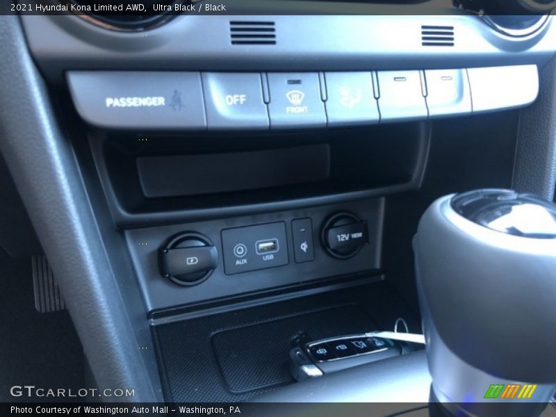 Ultra Black / Black 2021 Hyundai Kona Limited AWD