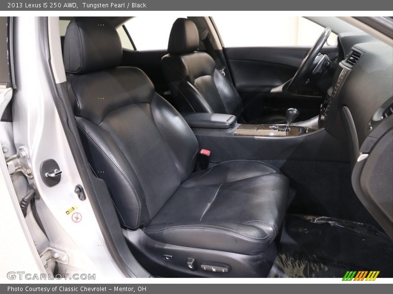 Tungsten Pearl / Black 2013 Lexus IS 250 AWD