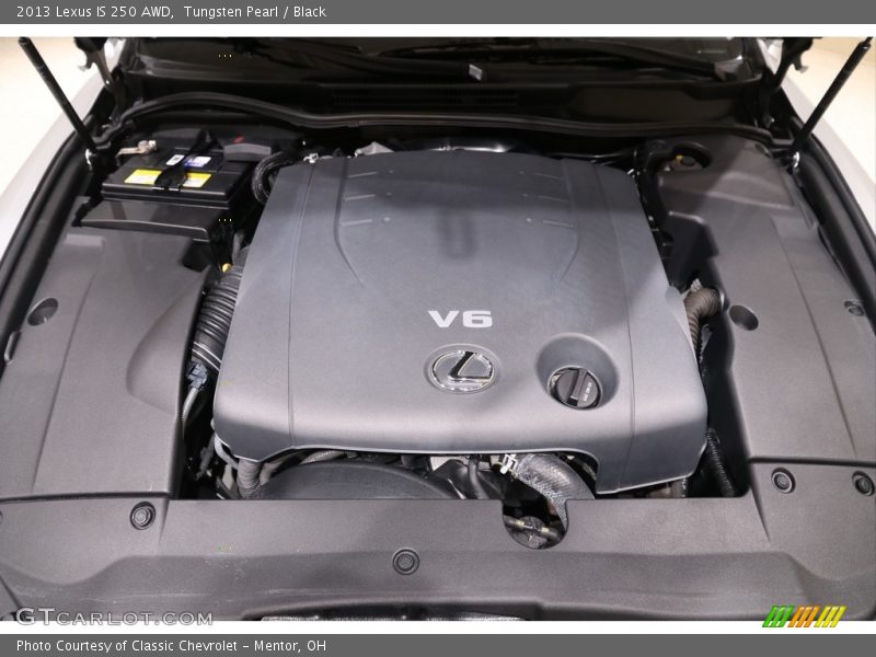 Tungsten Pearl / Black 2013 Lexus IS 250 AWD