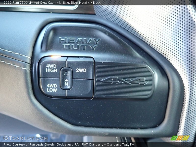 Controls of 2020 2500 Limited Crew Cab 4x4