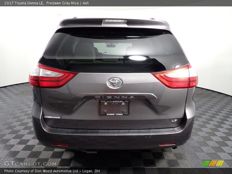 Predawn Gray Mica / Ash 2017 Toyota Sienna LE