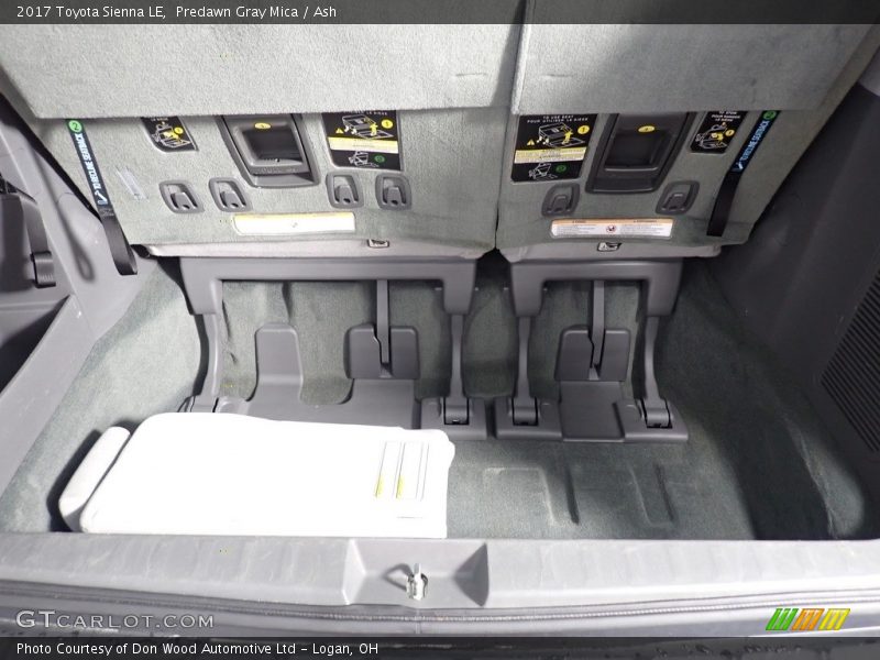 Predawn Gray Mica / Ash 2017 Toyota Sienna LE