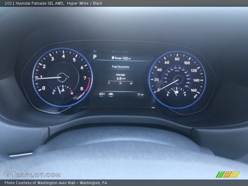  2021 Palisade SEL AWD SEL AWD Gauges