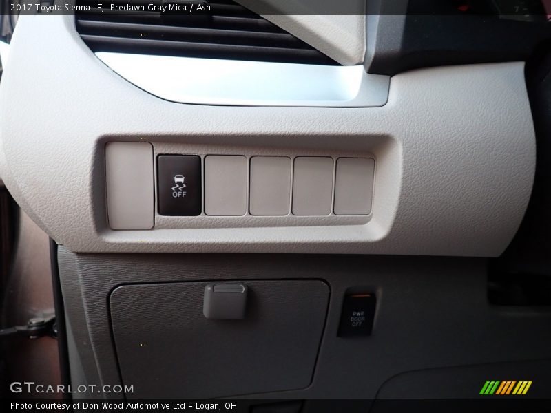Predawn Gray Mica / Ash 2017 Toyota Sienna LE