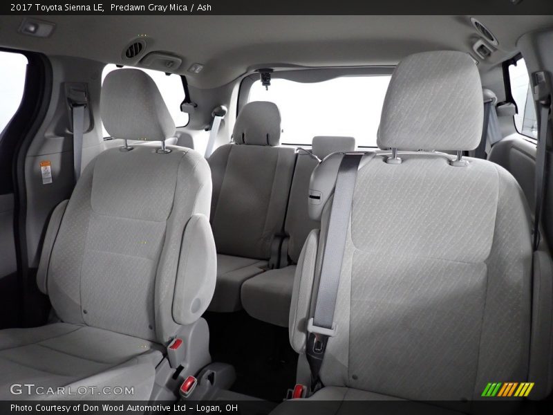 Predawn Gray Mica / Ash 2017 Toyota Sienna LE