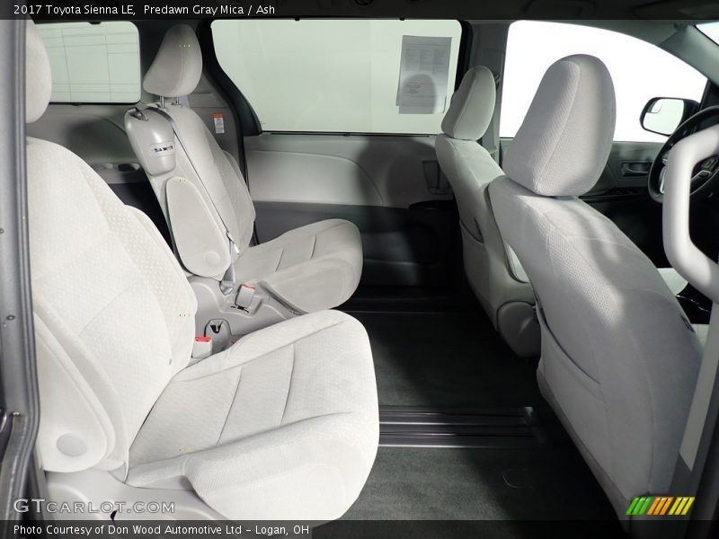 Predawn Gray Mica / Ash 2017 Toyota Sienna LE