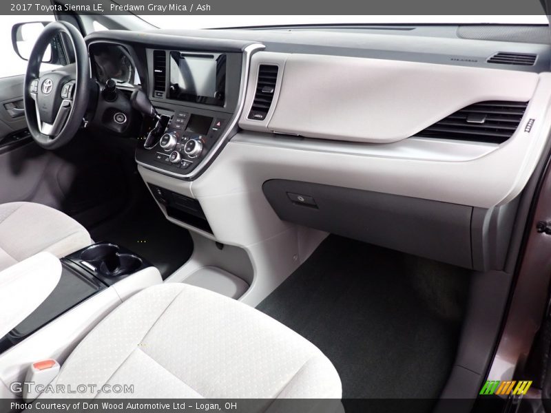 Predawn Gray Mica / Ash 2017 Toyota Sienna LE