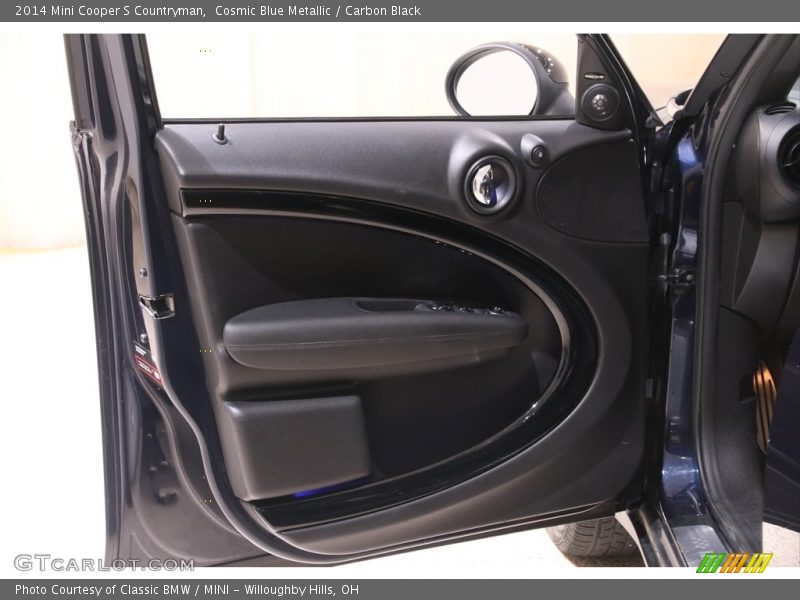 Cosmic Blue Metallic / Carbon Black 2014 Mini Cooper S Countryman