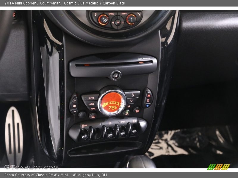 Cosmic Blue Metallic / Carbon Black 2014 Mini Cooper S Countryman