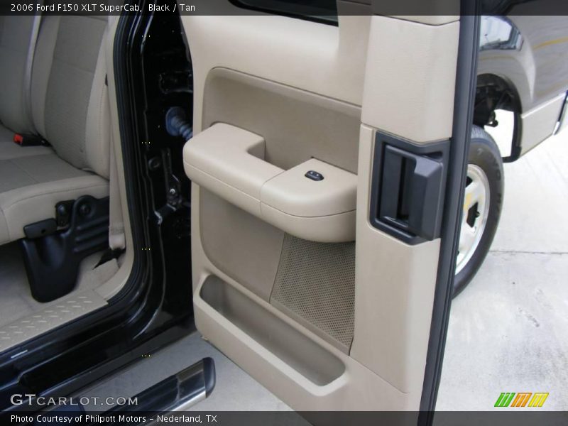 Black / Tan 2006 Ford F150 XLT SuperCab