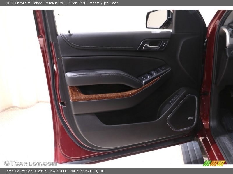 Siren Red Tintcoat / Jet Black 2018 Chevrolet Tahoe Premier 4WD