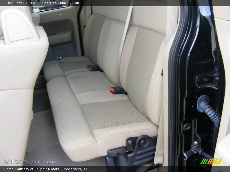 Black / Tan 2006 Ford F150 XLT SuperCab