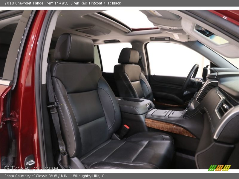 Siren Red Tintcoat / Jet Black 2018 Chevrolet Tahoe Premier 4WD