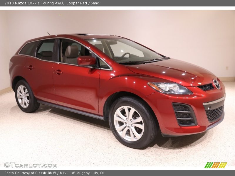 Copper Red / Sand 2010 Mazda CX-7 s Touring AWD